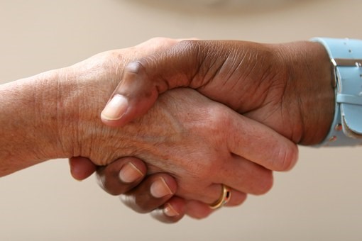 image of a handshake